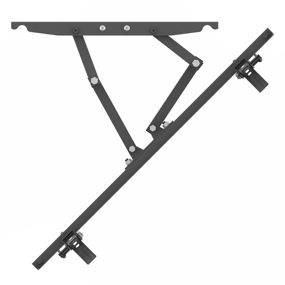 TMDS-204 32"-70" 110Lbs VESA600*400 Full Motion TV Wall Mount Tilt Range 0-15° view 36