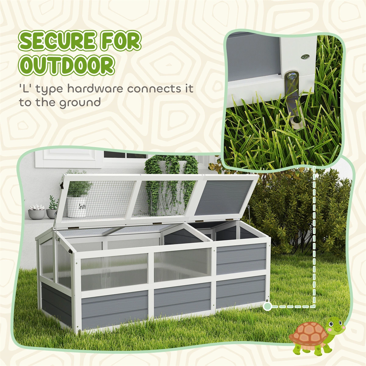 Pet House/ Tortoise House/Small Animal Habitat view 9