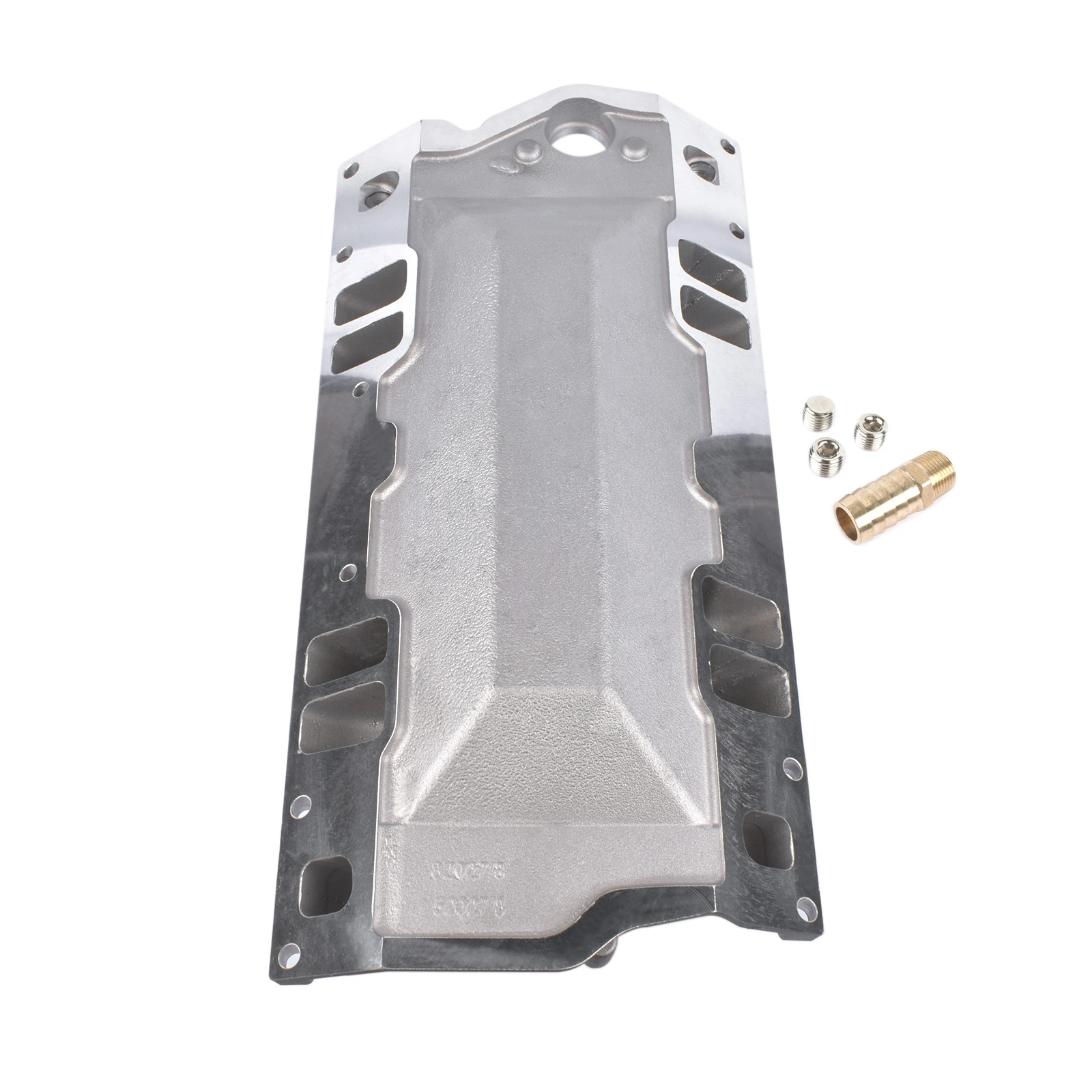 Dual Plane Vortec Air Gap Intake Manifold Fits for Small Block Chevy SBC 350 1996-up view 6