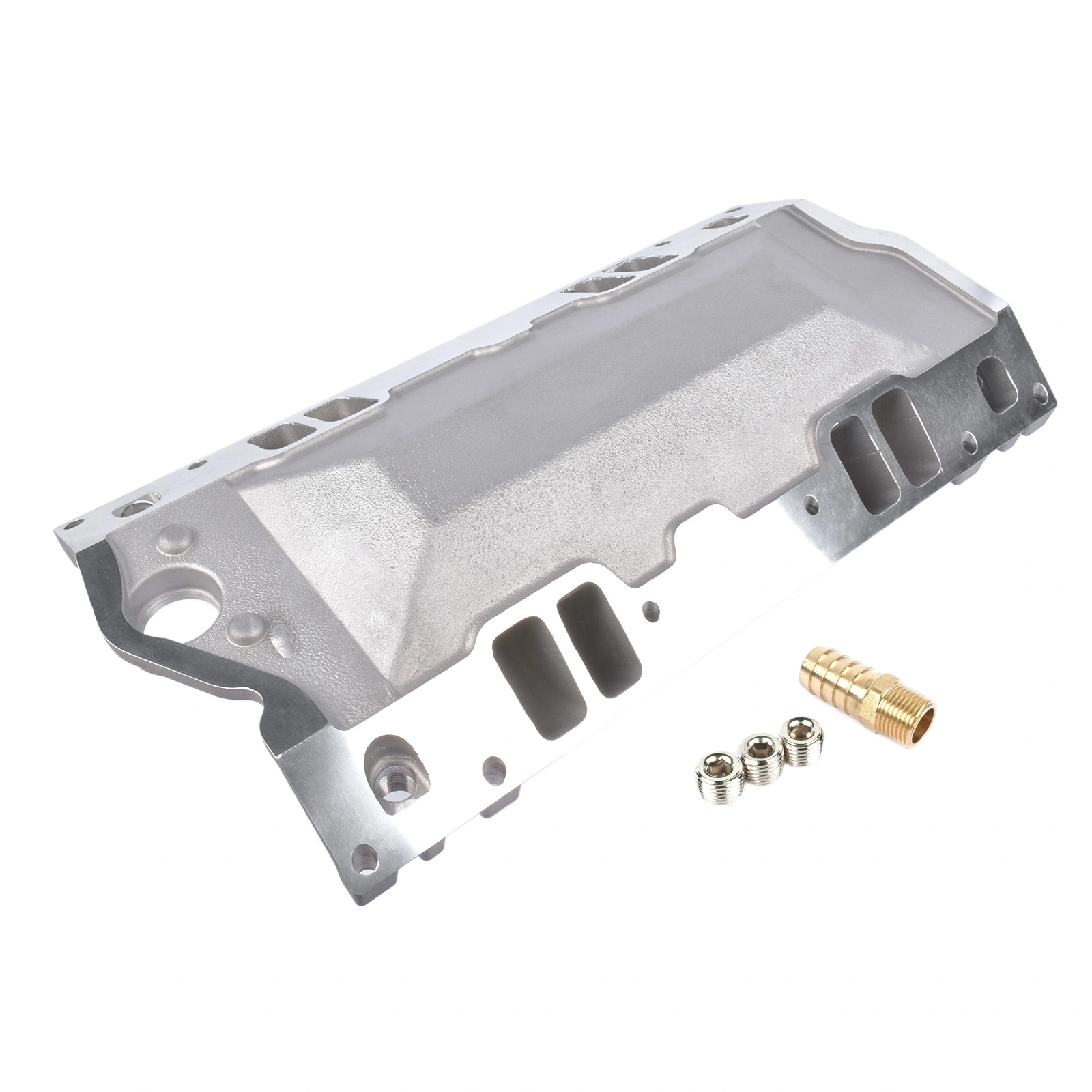 Dual Plane Vortec Air Gap Intake Manifold Fits for Small Block Chevy SBC 350 1996-up view 7