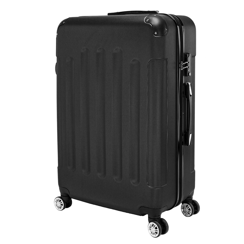 3 Pcs Suitcase Lightweight ABS Carry-on Hand Luggage 4 Spinner Wheels Trolley Case view 3