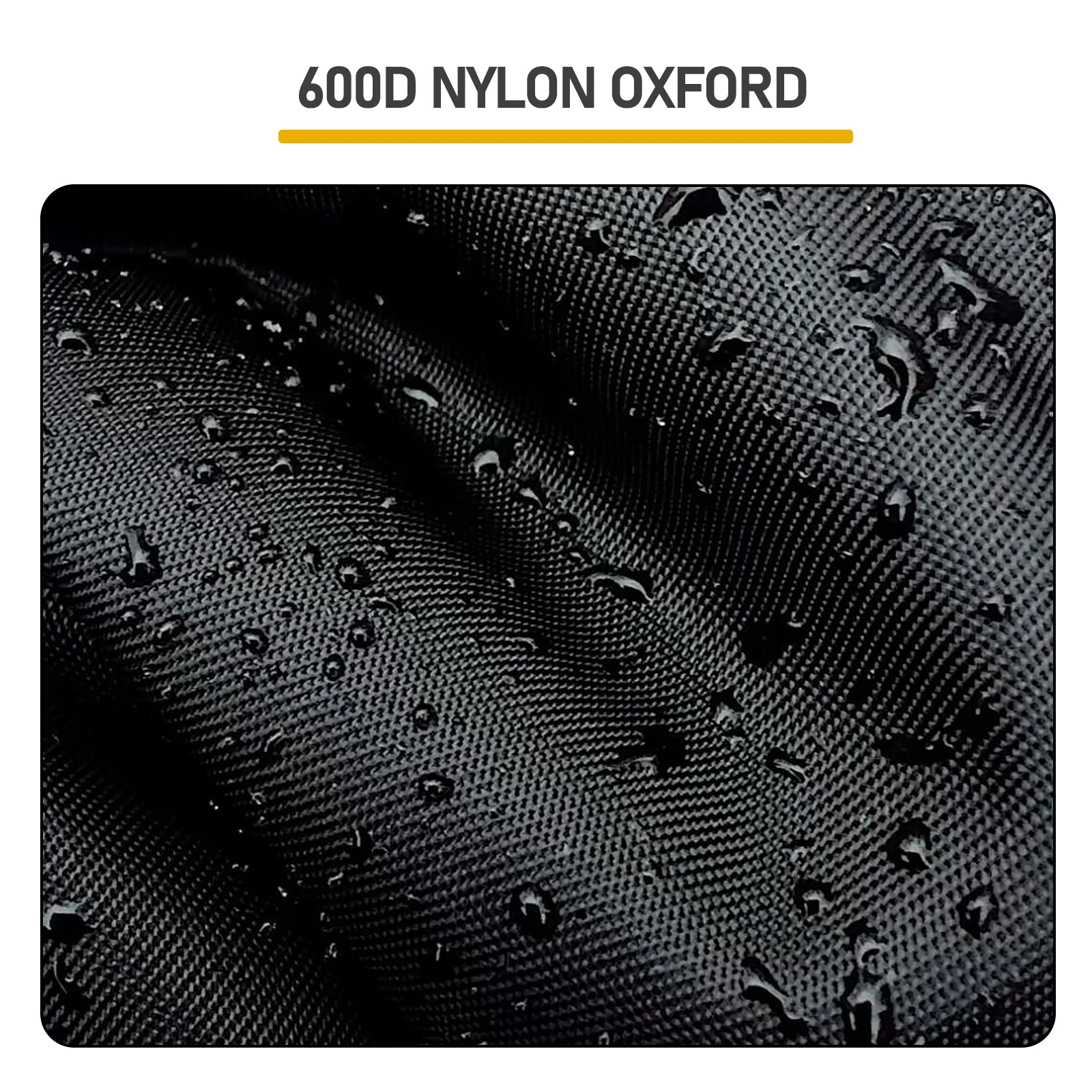600D Oxford Cloth Electric Guitar Bag Black With Blue Line view 5