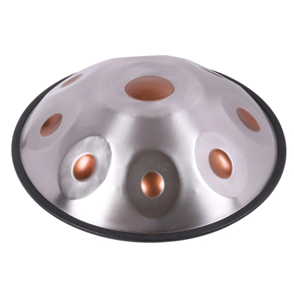 9 Note Gold Eyes Handpan Drum Solid Color Steel Tongue Drum Hand Pan Percussion Instrument Music Instrument view 2