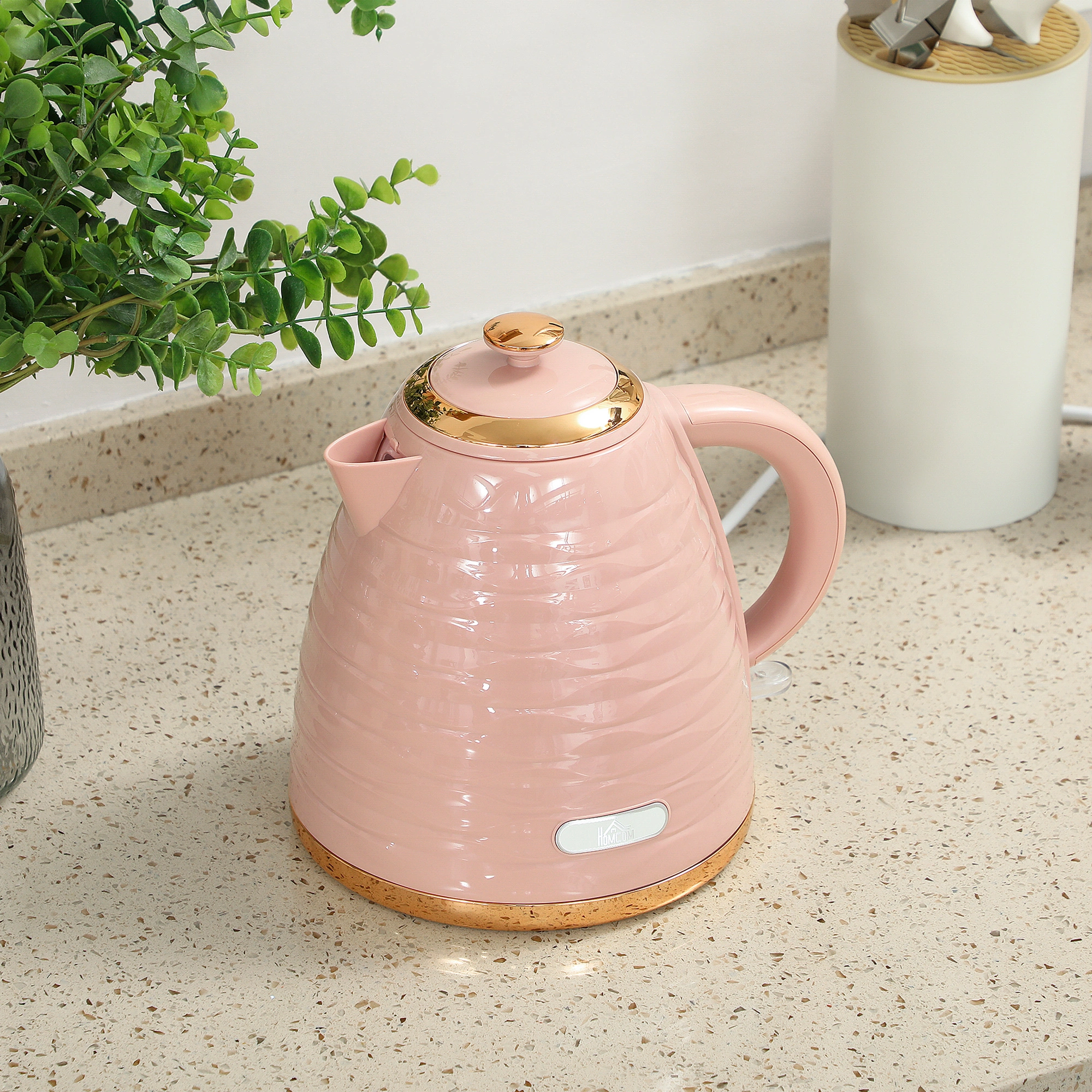 Electric Kettle - 1.7L Stainless Steel Fast Boiling Water Kettle with Auto Shut-Off and Cordless Design