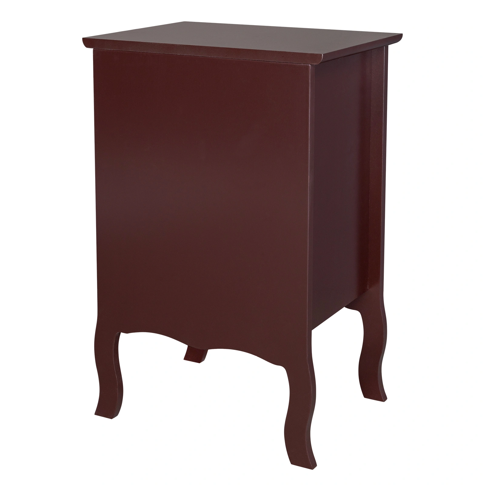 2PCS Country Style Two-Tier Night Stands, Large Size Bedside Tables with Storage Shelf, Wood Finish End Tables for Bedroom view 7