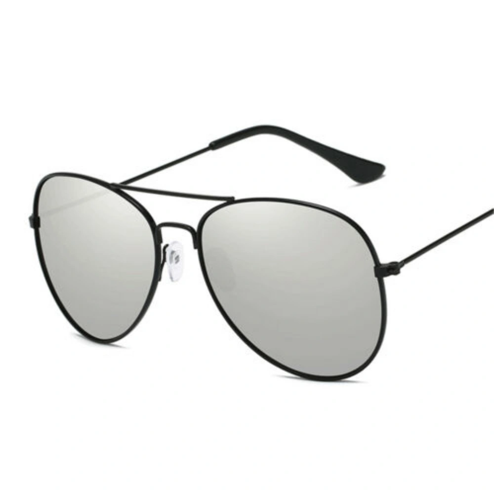 Polarized Sunglasses for Men Women Unisex, Vintage Retro Mirror Lens Pilot Aviator Sunglasses UV400 Protection view 2