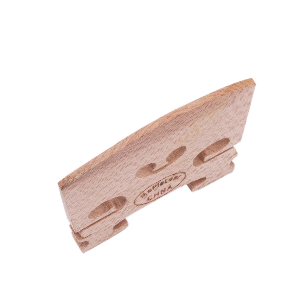4/4 High Quality Maple Violin Bridge - Natural Wood Color view 3