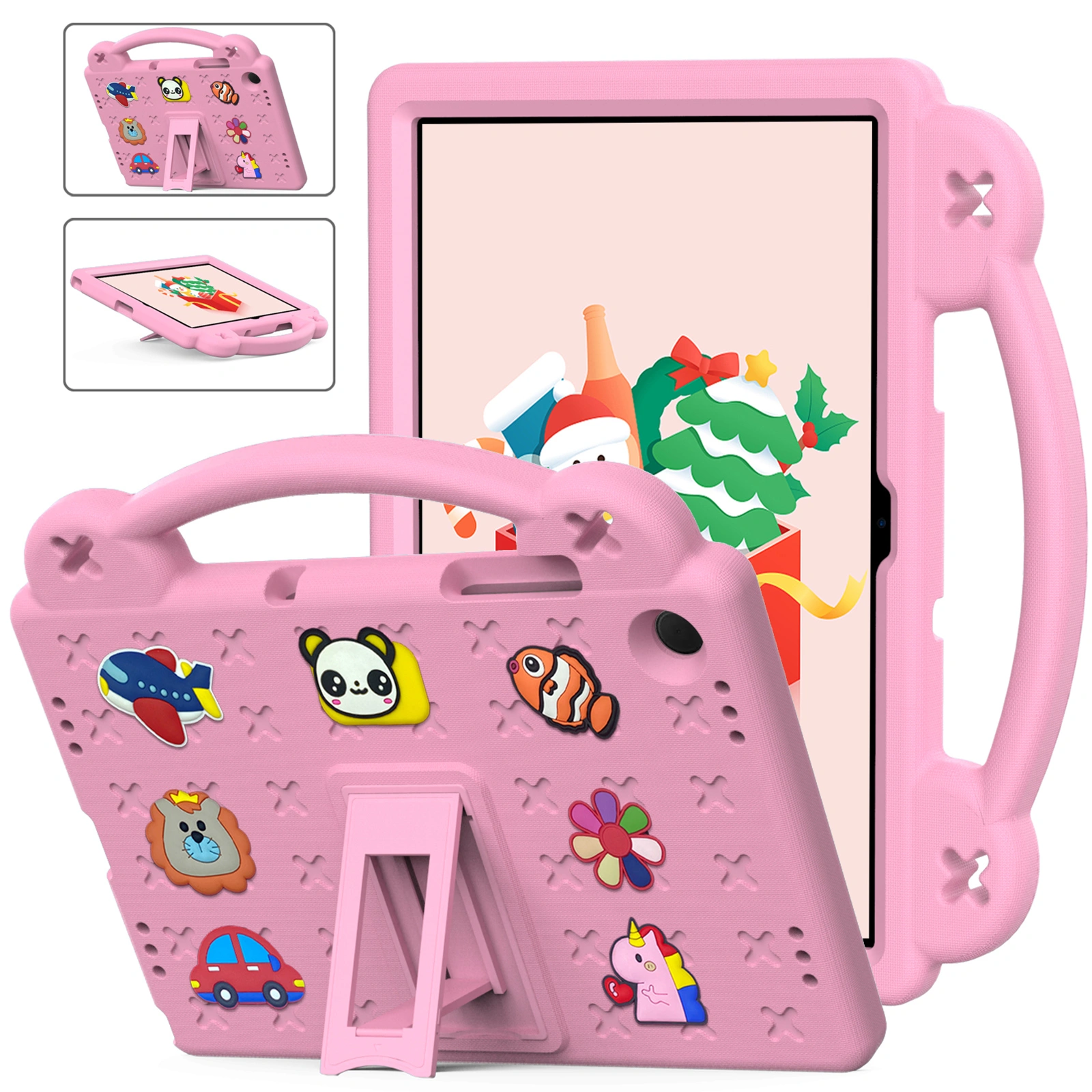 Shockproof Kids Case for Samsung Galaxy Tab A9 Plus 11" Tablet with Rotating Stand Cover