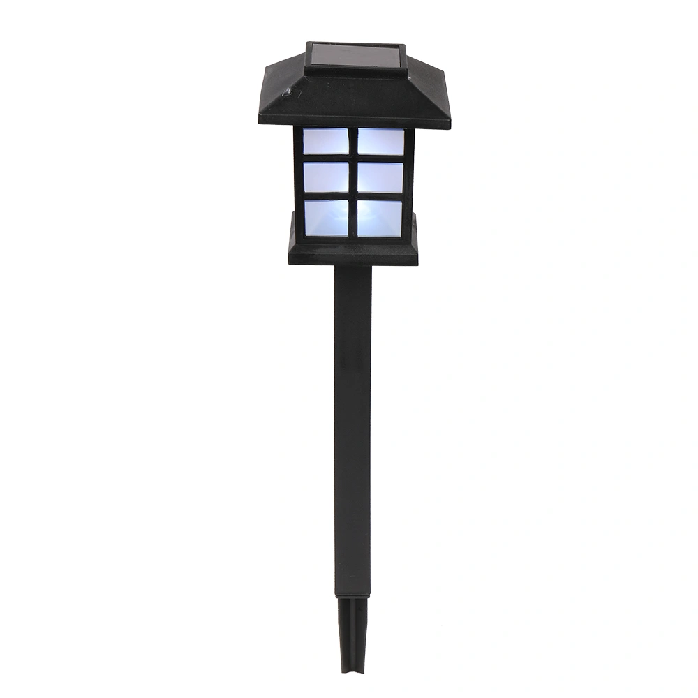 8PCS Solar LED Lantern Lights Outdoor, White Garden Pathway Torch Lights, Waterproof Landscape Lighting for Yard Walkway Patio view 13