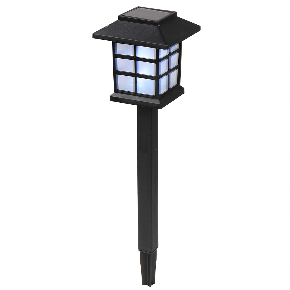 8PCS Solar LED Lantern Lights Outdoor, White Garden Pathway Torch Lights, Waterproof Landscape Lighting for Yard Walkway Patio view 2