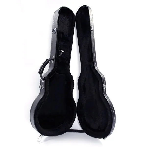 High Grade Electric Guitar Hard Case for GLP Style Electric Guitar Microgroove Bulge Surface Black view 4