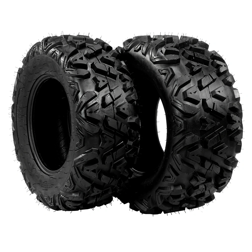 Complete Set of 4 All Terrain ATV UTV Tires 25x8-12 Front & 25x10-12 Rear 6PR Tubeless view 11