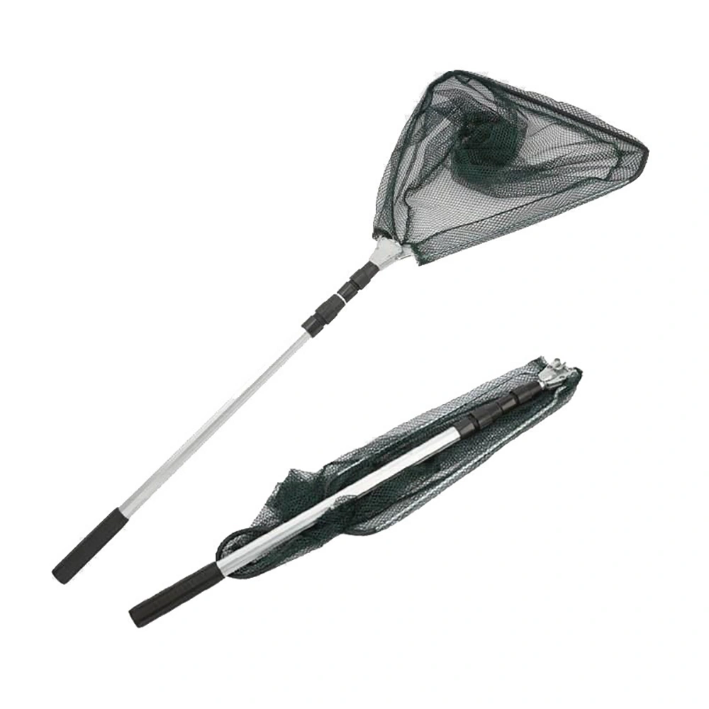 Telescopic Fishing Landing Net - Folding Extendable Angling Net for Trout, Carp & Sea Fishing view 3