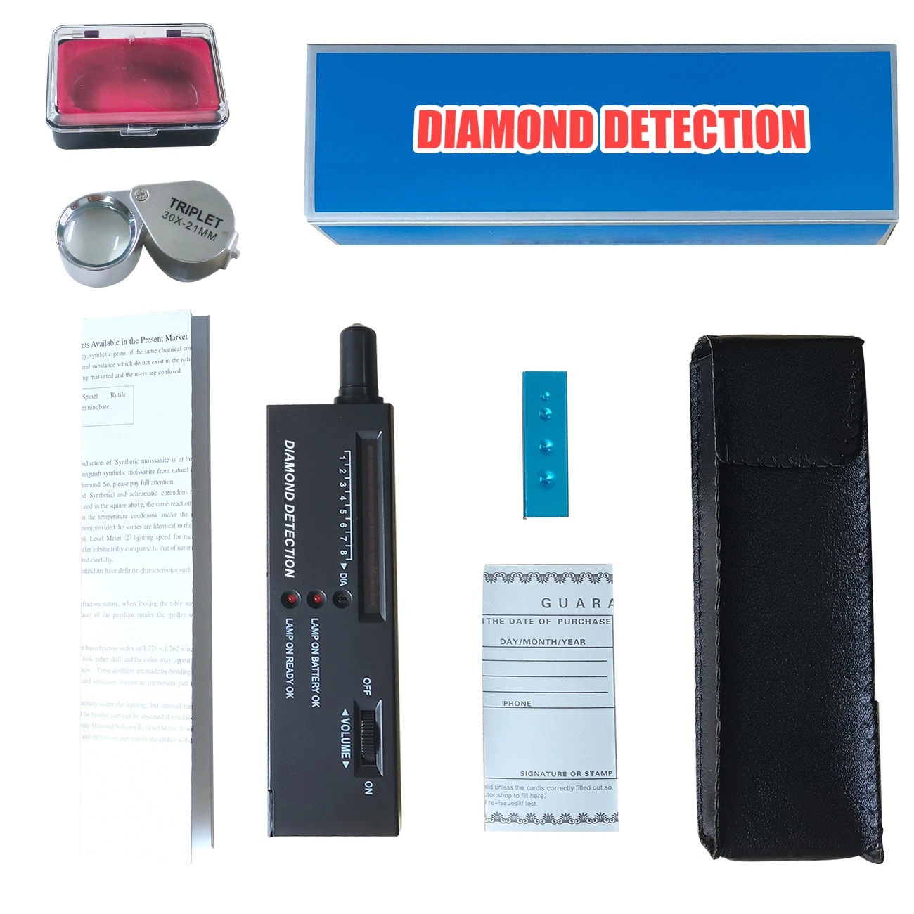 Portable Gemstone Diamond Tester Pen - Jeweler Thermal Conductivity Testing Tool Kit with US Shipping via USPS/DHL/FedEx/UPS - TK/TMEU Self-Pickup view 7