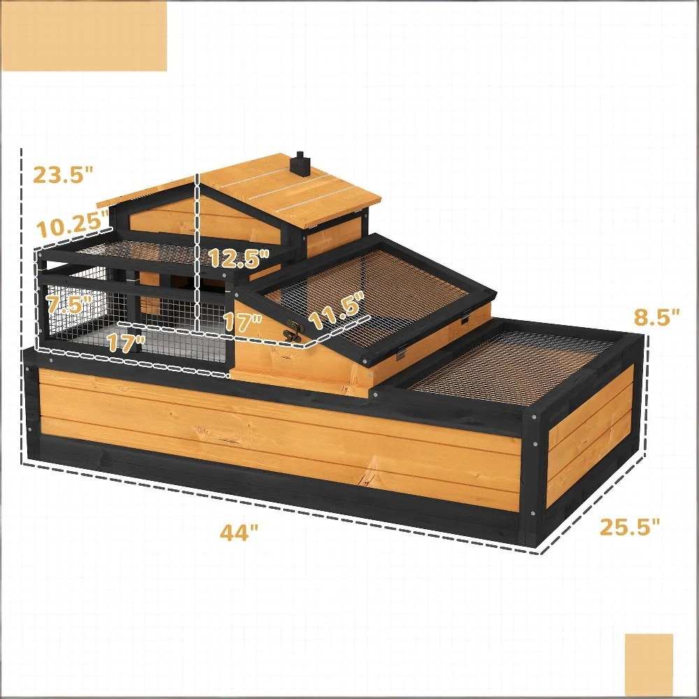 Turtle Cage/ Tortoise House view 3