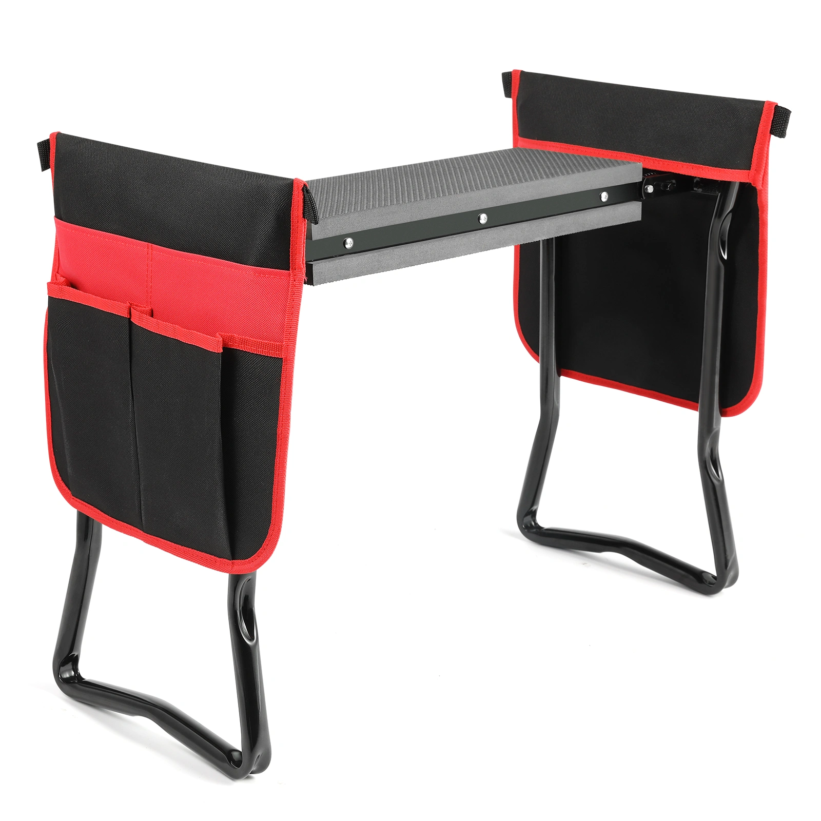 1 Pack Garden Kneeler Stool with 2 Tool Bags & Gloves Outdoor Gardening