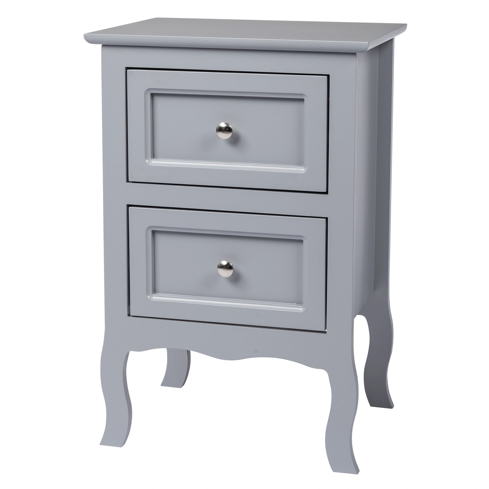 2pcs Country Style Two-Tier Night Tables Large Size Grace view 15
