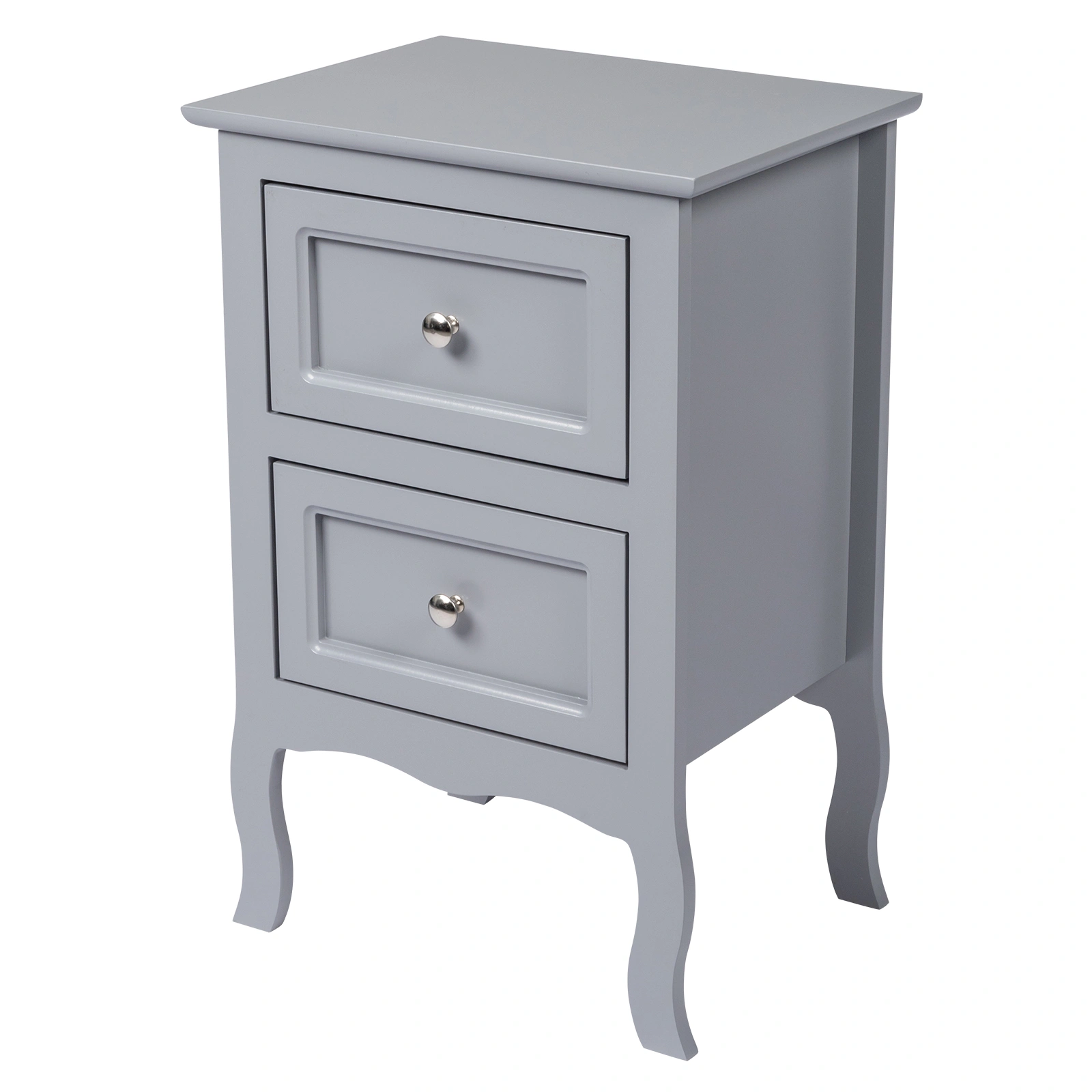 2pcs Country Style Two-Tier Night Tables Large Size Grace view 17