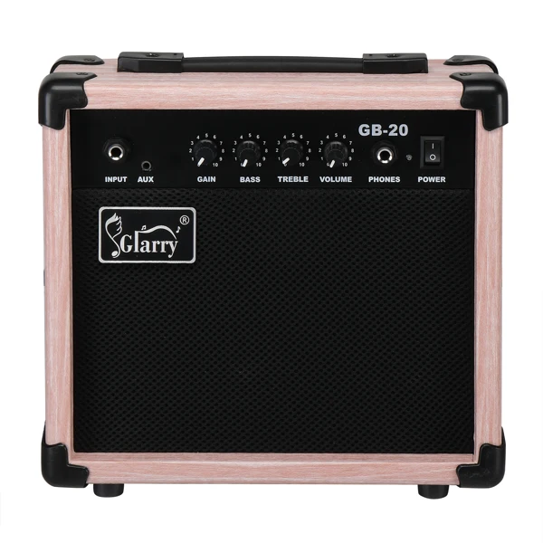 [Do Not Sell on Amazon] 20W GB-20 Electric Bass Guitar Amplifier Natural Color view 6