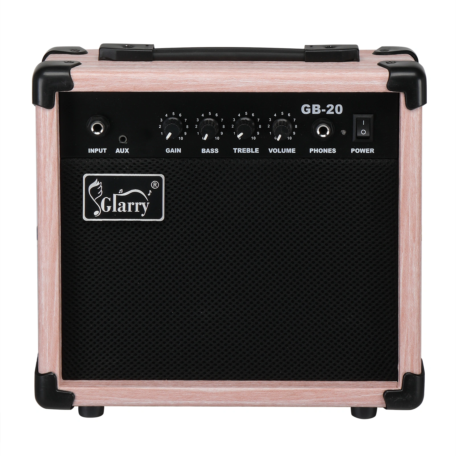 20W GB-20 Electric Bass Guitar Amplifier Natural Color view 6