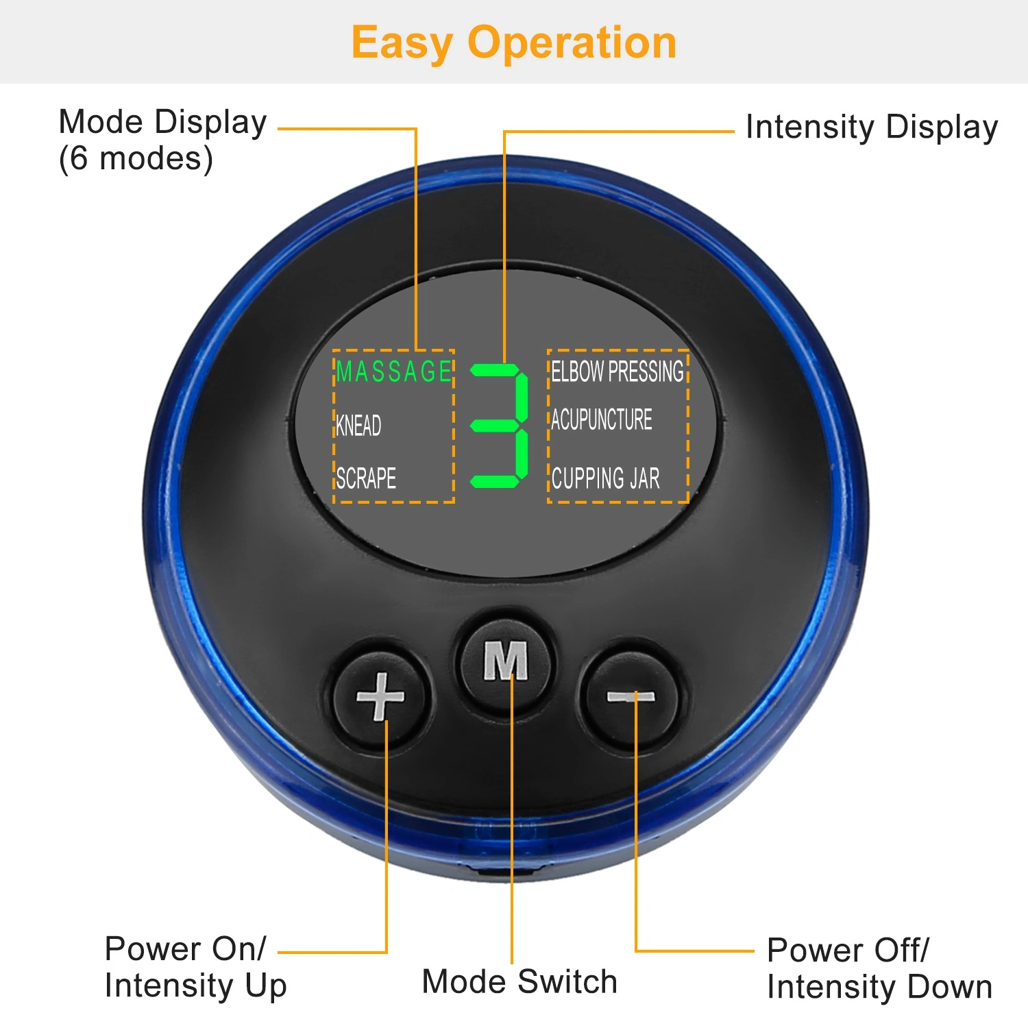 EMS Foot Massage Pad Electric Stimulator Rechargeable Muscle Pain Relief Massage Mat 6 Modes 9 Intensity Levels Leg Reshaping view 4