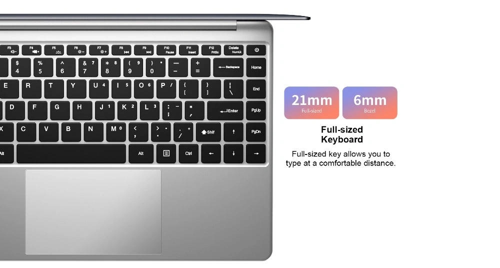 Teclast F7 Plus 15.6" Laptop 8GB RAM 256GB SSD Notebook PC Windows 11 view 2