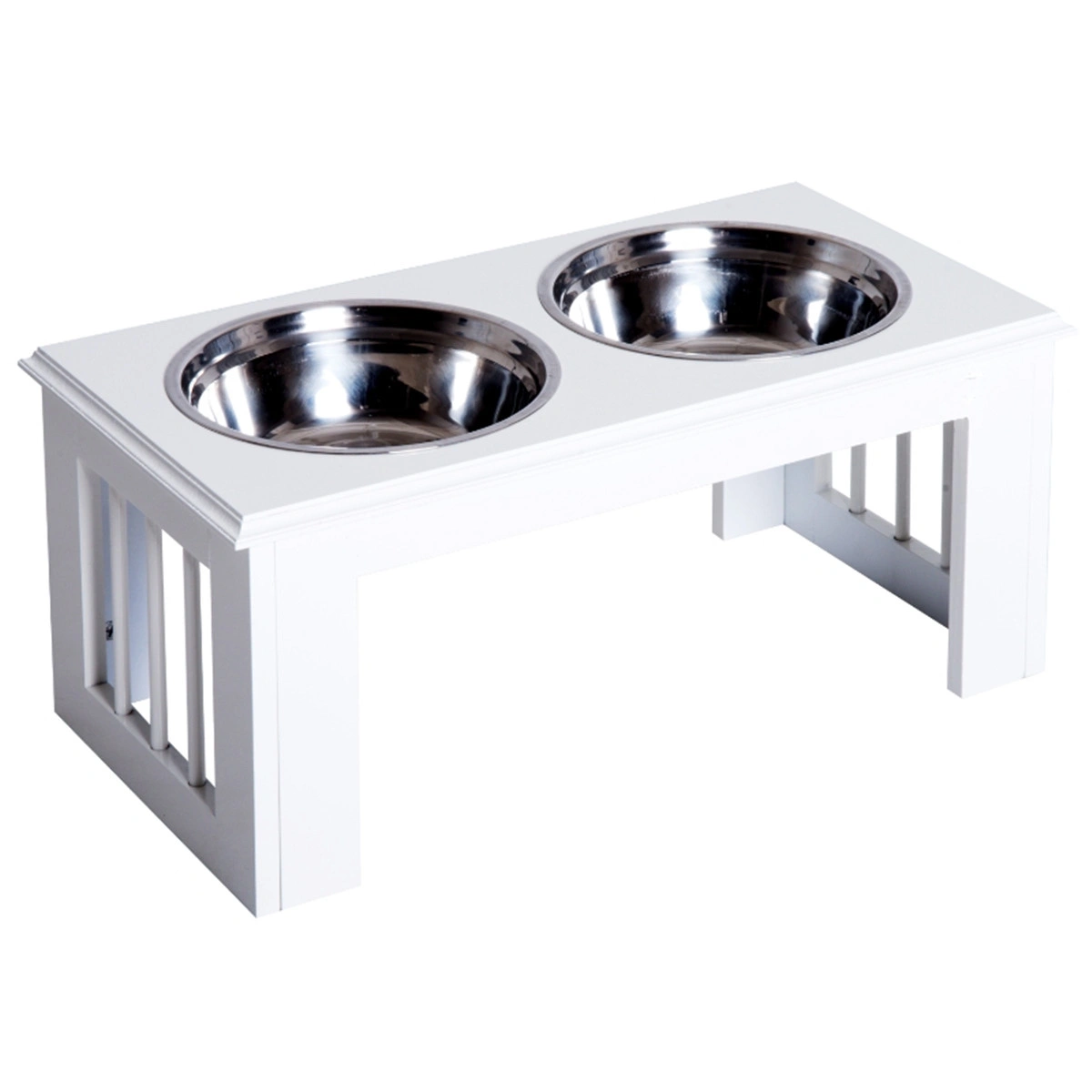 Premium Dog Bowls Set, Pet Feeding Storage Container with LID - Stainless Steel Food & Water Bowl, Non-Slip Base for Medium Large Dogs view 2
