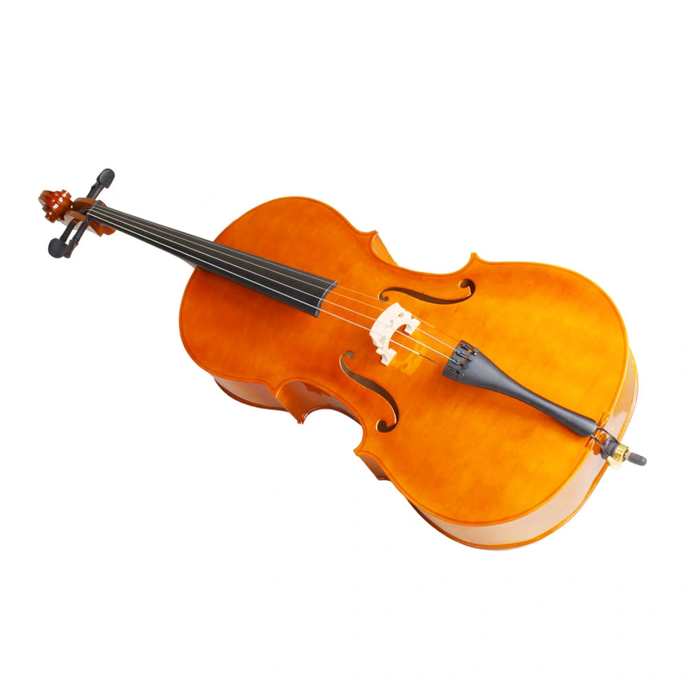 4/4 Full Size Cello Kit - Natural Wood Finish - Includes Cello Bag, Bow, Rosin & Bridge - Traditional Classical Instrument (138 characters) view 12
