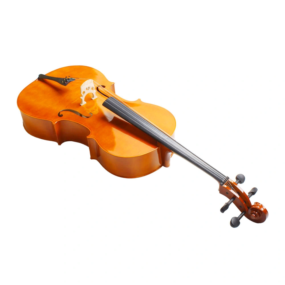 4/4 Full Size Cello Kit - Natural Wood Finish - Includes Cello Bag, Bow, Rosin & Bridge - Traditional Classical Instrument (138 characters) view 13