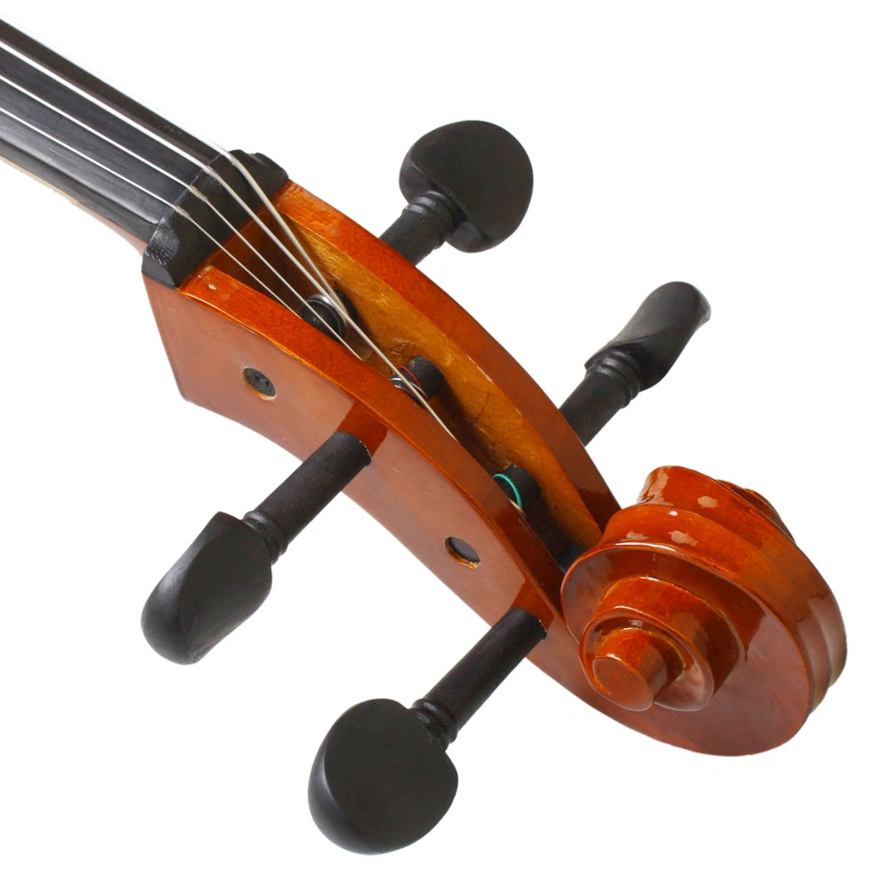 4/4 Full Size Cello Kit - Natural Wood Finish - Includes Cello Bag, Bow, Rosin & Bridge - Traditional Classical Instrument (138 characters) view 15