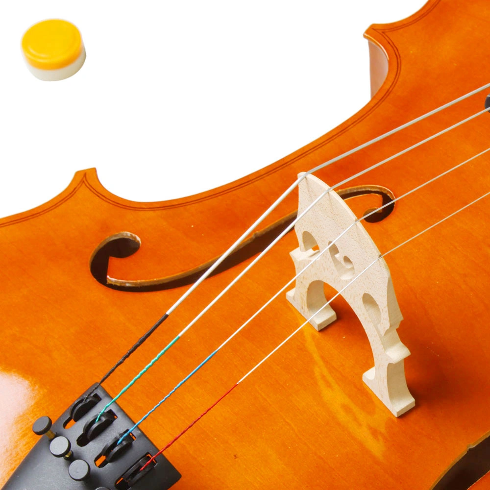 4/4 Full Size Cello Kit - Natural Wood Finish - Includes Cello Bag, Bow, Rosin & Bridge - Traditional Classical Instrument (138 characters) view 16
