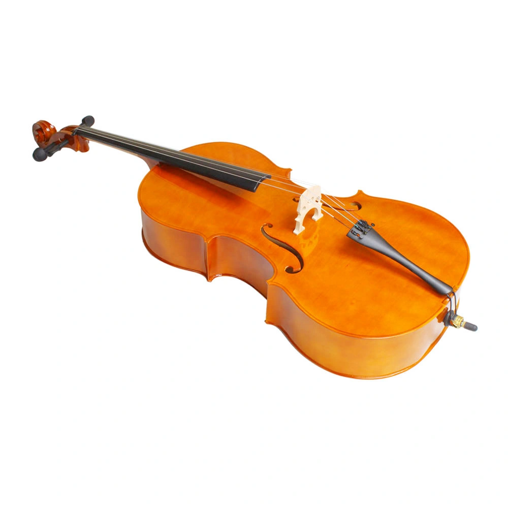 4/4 Full Size Cello Kit - Natural Wood Finish - Includes Cello Bag, Bow, Rosin & Bridge - Traditional Classical Instrument (138 characters) view 9