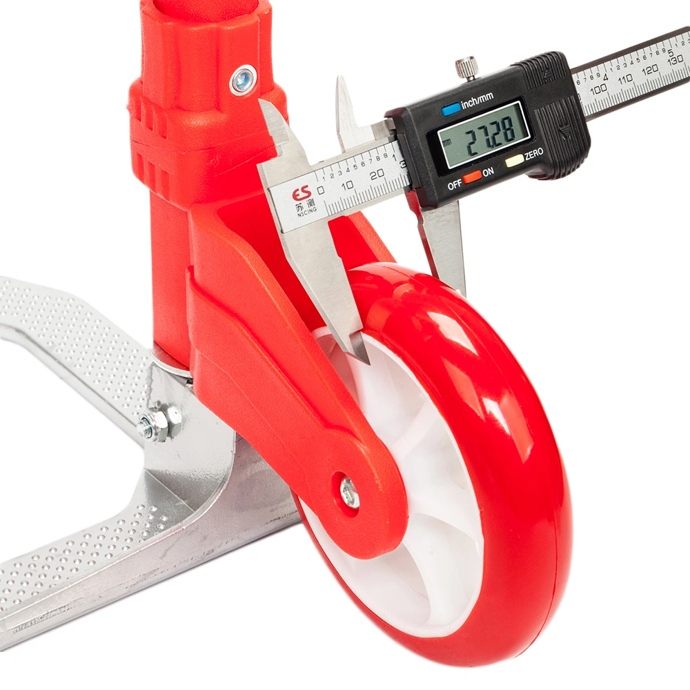 Portable Foldable Telescopic Trolley Trolley Luggage Trolley Red view 13