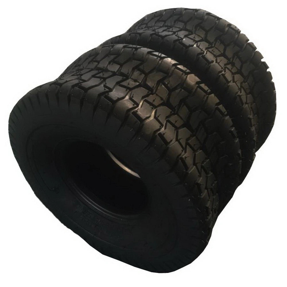 2PK Lawn Mower Tire 15x6.00-6 15x6.00X6 2 Ply Turf Mower Tire Replacement Rubber Tire