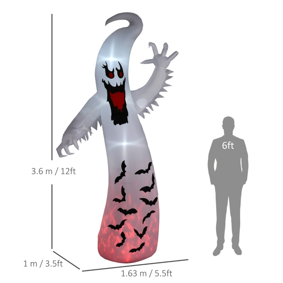 Halloween Decoration Prop - Spooky Seasonal Indoor Outdoor Party Accent view 2