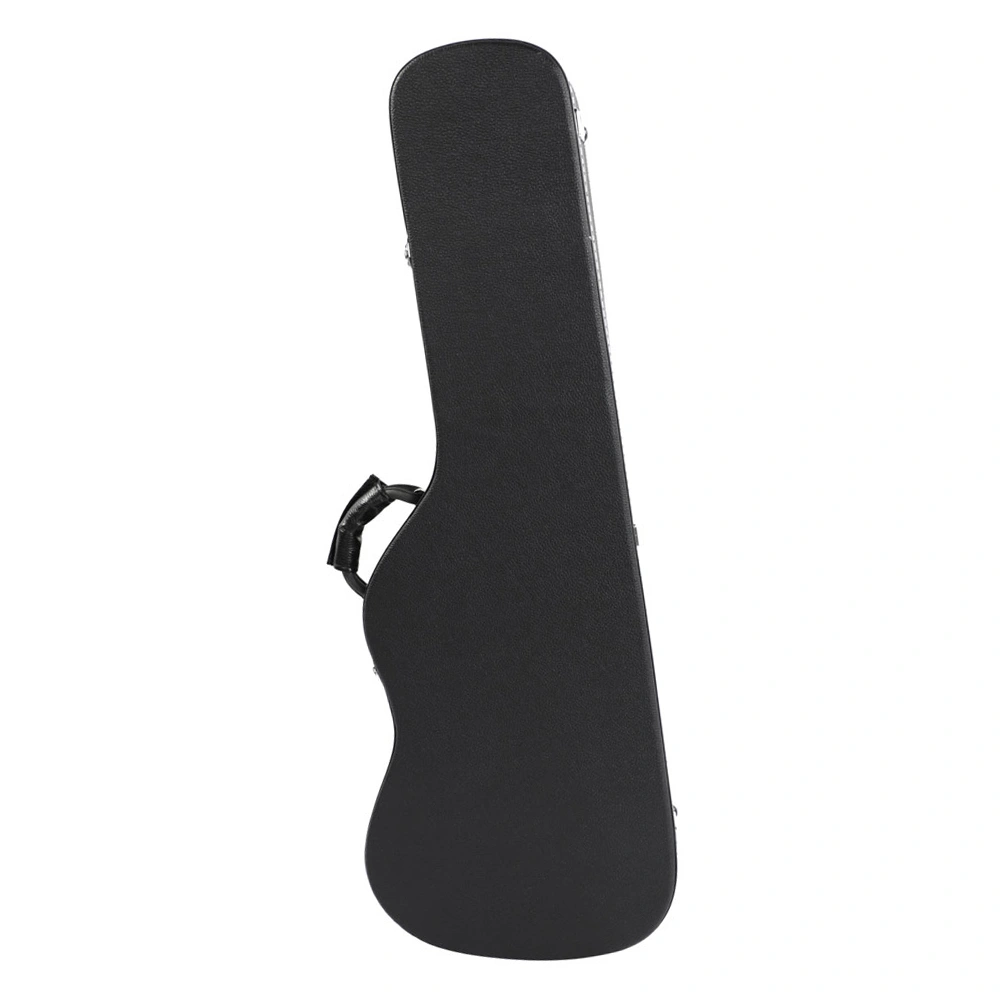ST High Grade Electric Guitar Hard Case Microgroove Flat Surface Straight Flange Black