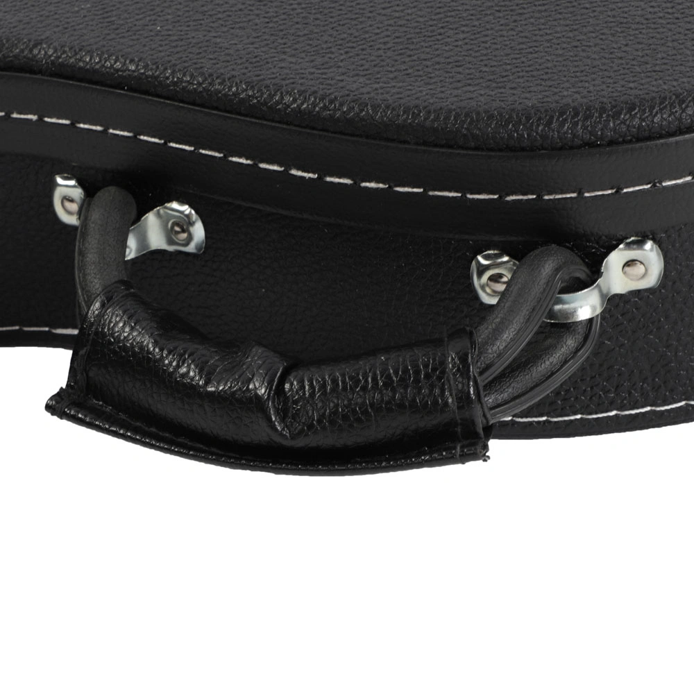 ST High Grade Electric Guitar Hard Case Microgroove Flat Surface Straight Flange Black view 11