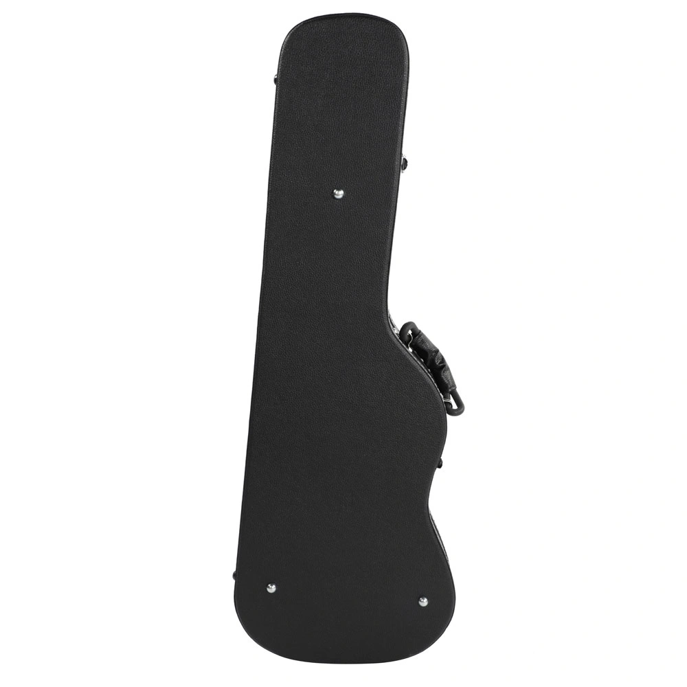 ST High Grade Electric Guitar Hard Case Microgroove Flat Surface Straight Flange Black view 4