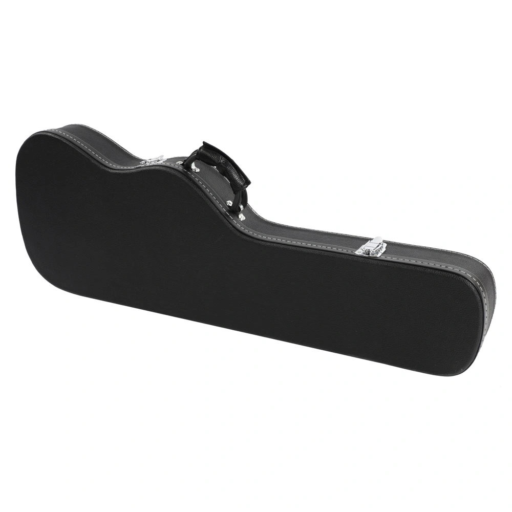 ST High Grade Electric Guitar Hard Case Microgroove Flat Surface Straight Flange Black view 5