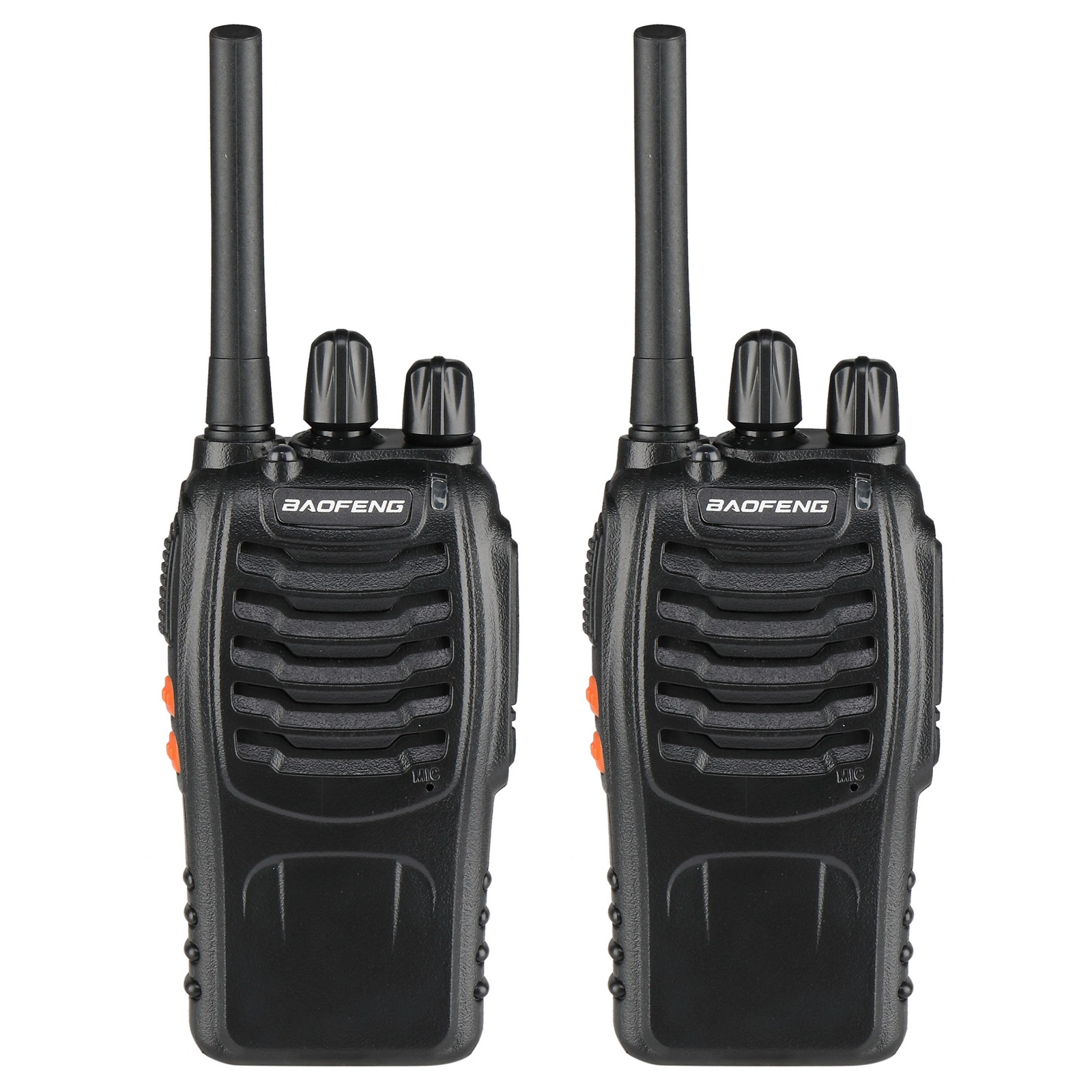 BF-88E 1500mAh Ultra-long Standby Walkie-talkie EU Standard Black view 2