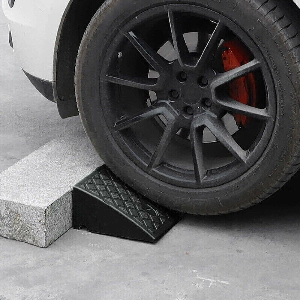 Universal Heavy Duty Vehicle Slope Ramp - Kerb Threshold Ramp for Cars, SUVs, Bikes, Driveway Access view 2