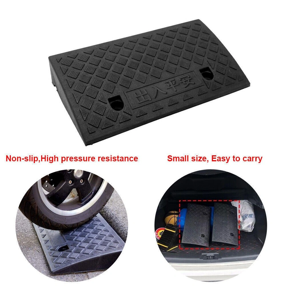 Universal Heavy Duty Vehicle Slope Ramp - Kerb Threshold Ramp for Cars, SUVs, Bikes, Driveway Access view 3