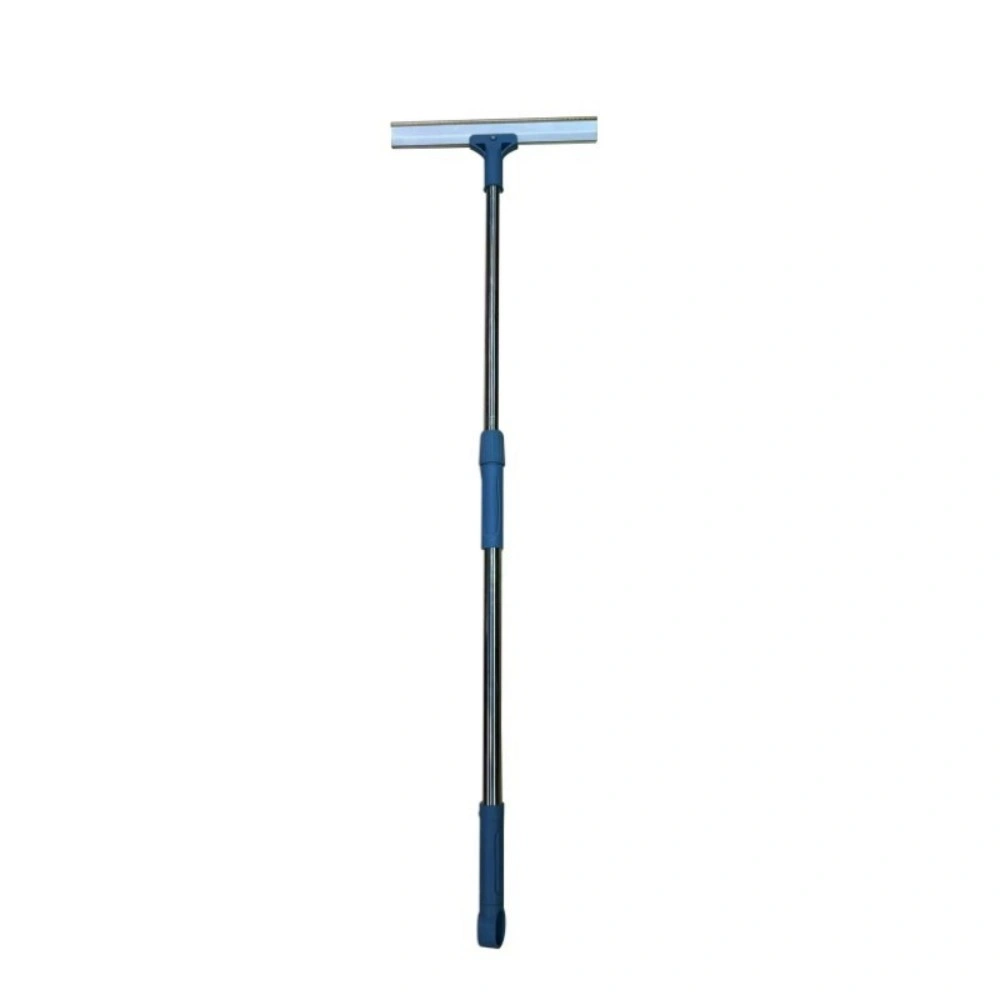 Light Blue Rubber Pet Hair Remover Broom & Carpet Cleaner Brush Set, Dog Hair Removal Tool view 3