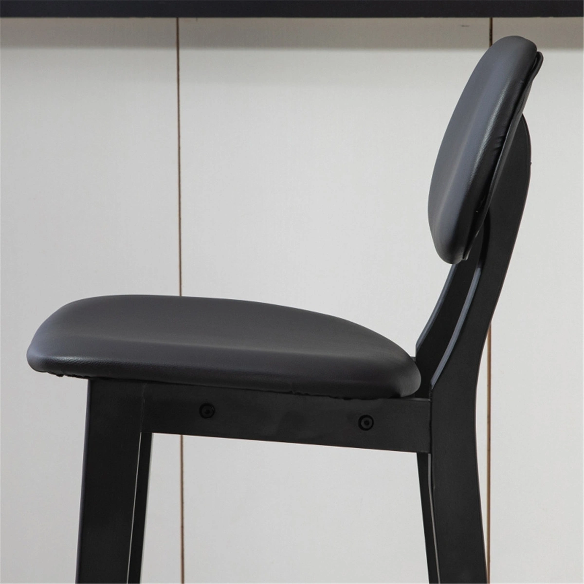 Bar Stools Set of 2, Dining Chairs for Kitchen Island, Office Chair with Padded Seat, Adjustable Height Swivel view 3