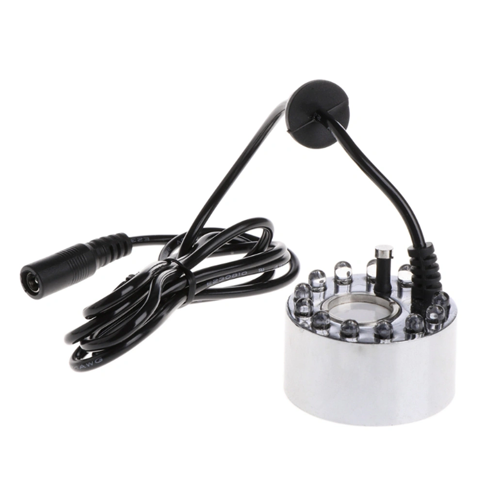 12 LED Ultrasonic Mist Maker Fogger Light Water Fountain Pump for Pond Garden Decor view 2