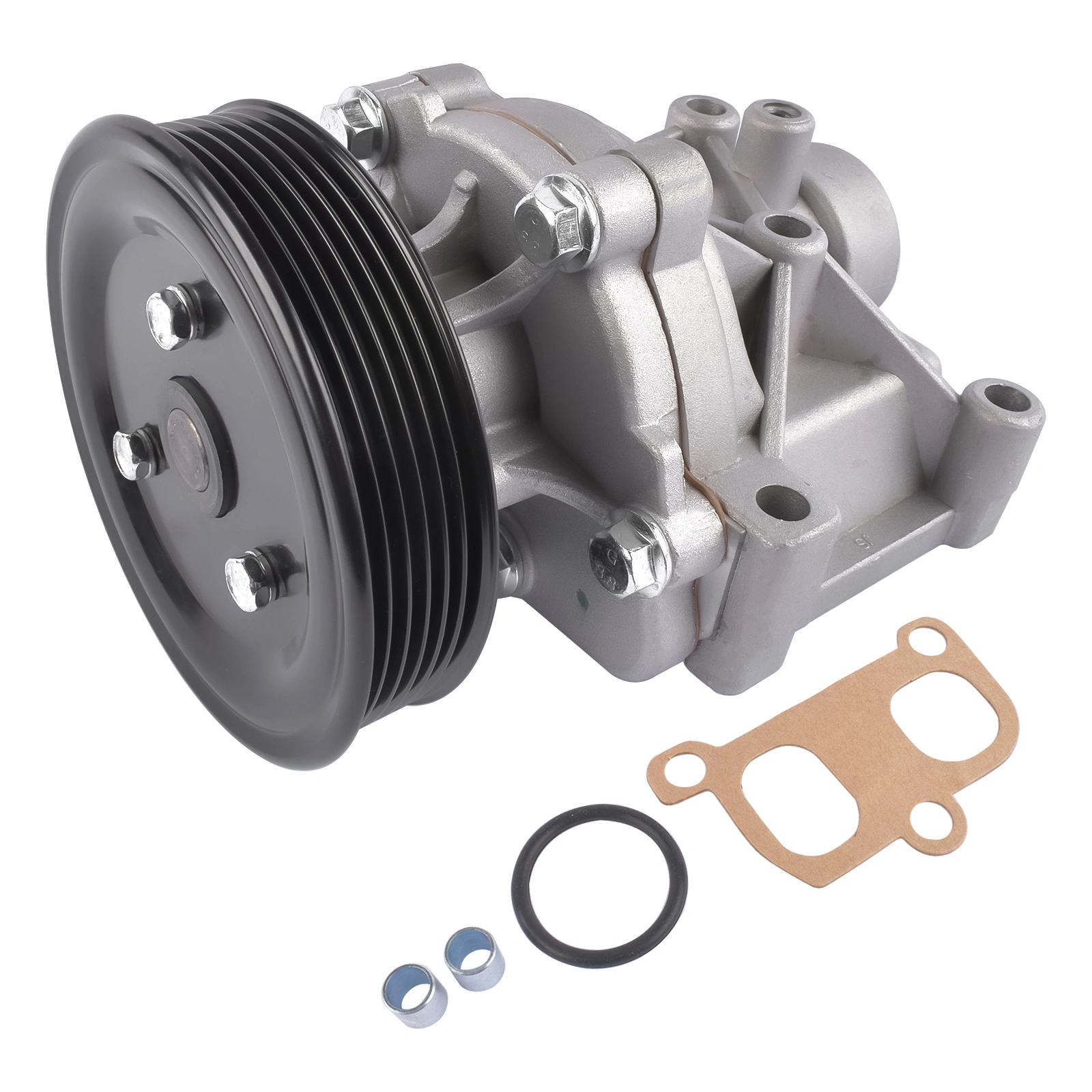 Coolant Water Pump Fits for Hyundai Sonata Kia Optima Sportage Sorento 2.4L 2011-2014 view 4