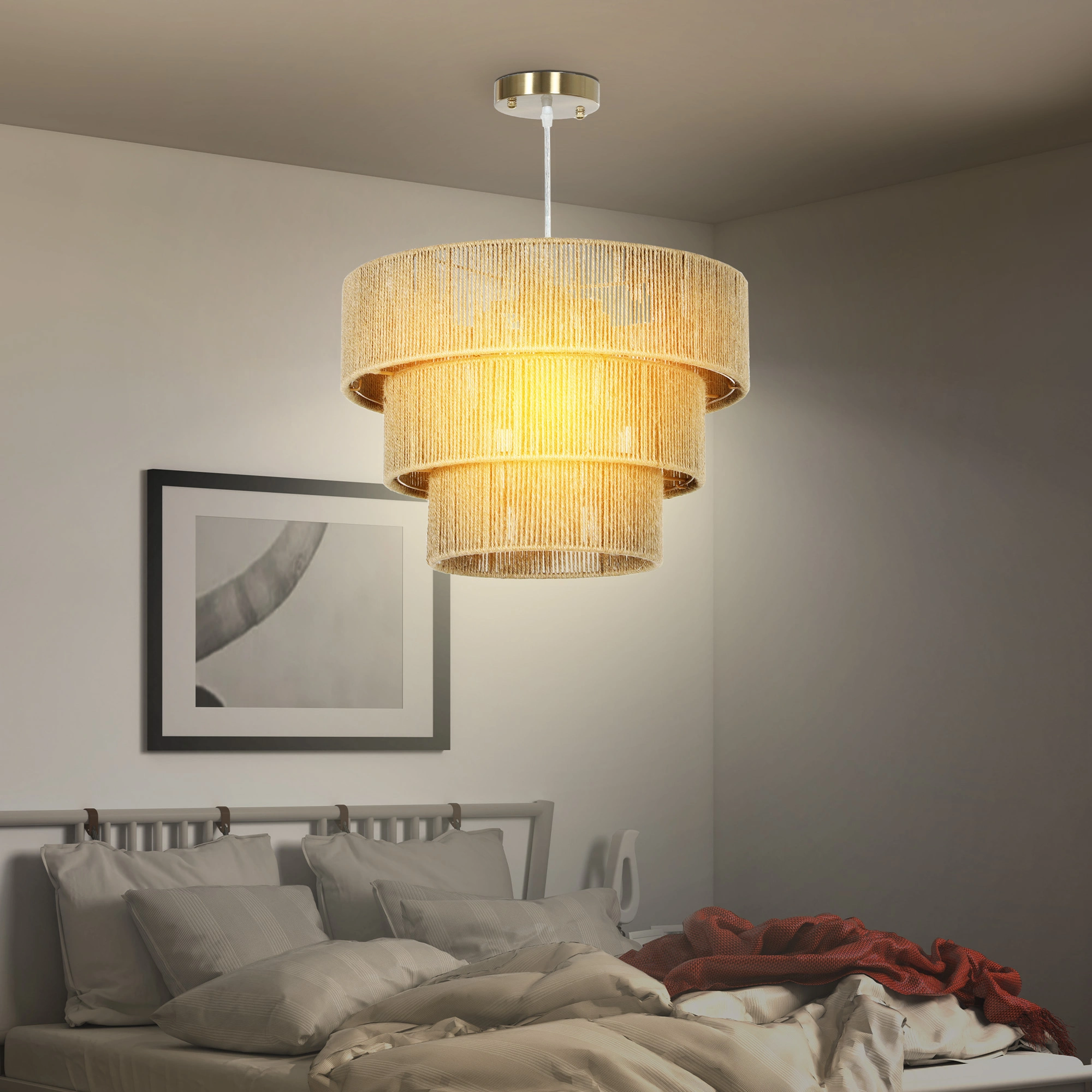 Adjustable Floor Lamp, 59 Inch Standing Light with LED Bulb, Energy Saving Arc Floor Lamp for Living Room Bedroom view 4