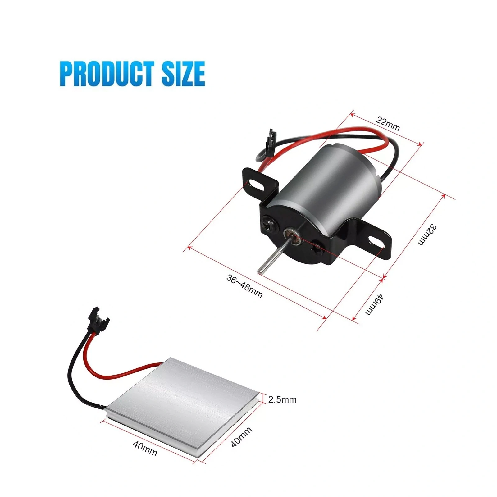 Stove Burner Fan Replacement Motor for Fireplace Heating ECO Friendly Blower Motor Tool view 3