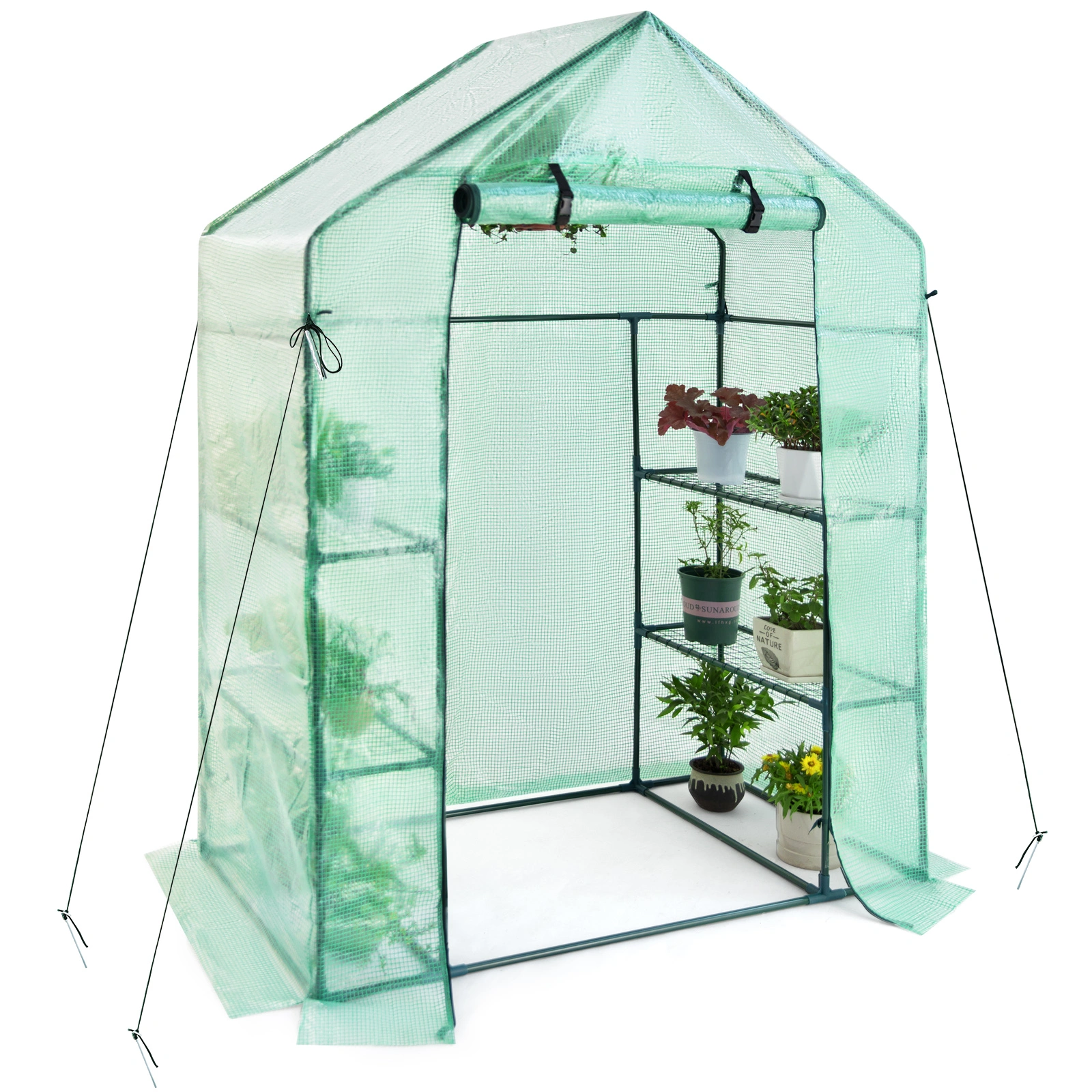 Walk In Greenhouse Garden Hobby Plant Growing Tunnel Portable Outdoor Greenhouse Shelter view 2
