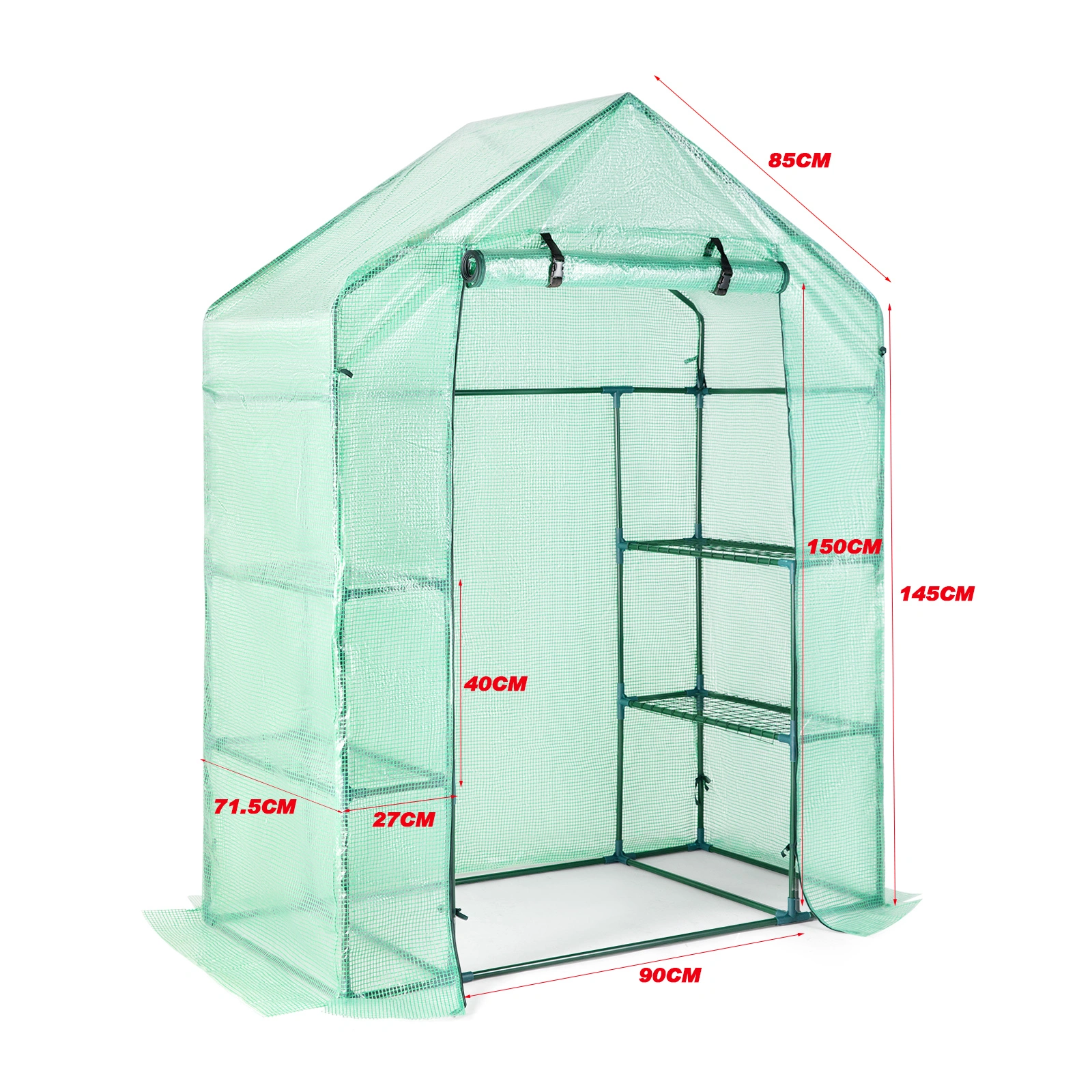 Walk In Greenhouse Garden Hobby Plant Growing Tunnel Portable Outdoor Greenhouse Shelter view 3